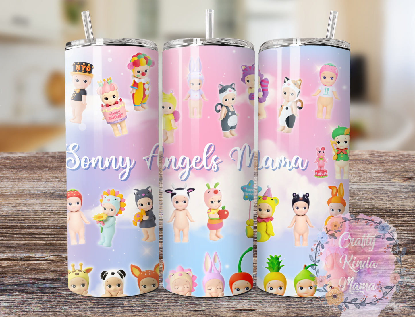 Custom Angels 20oz Hot and Cold Tumbler OR Sports Bottle