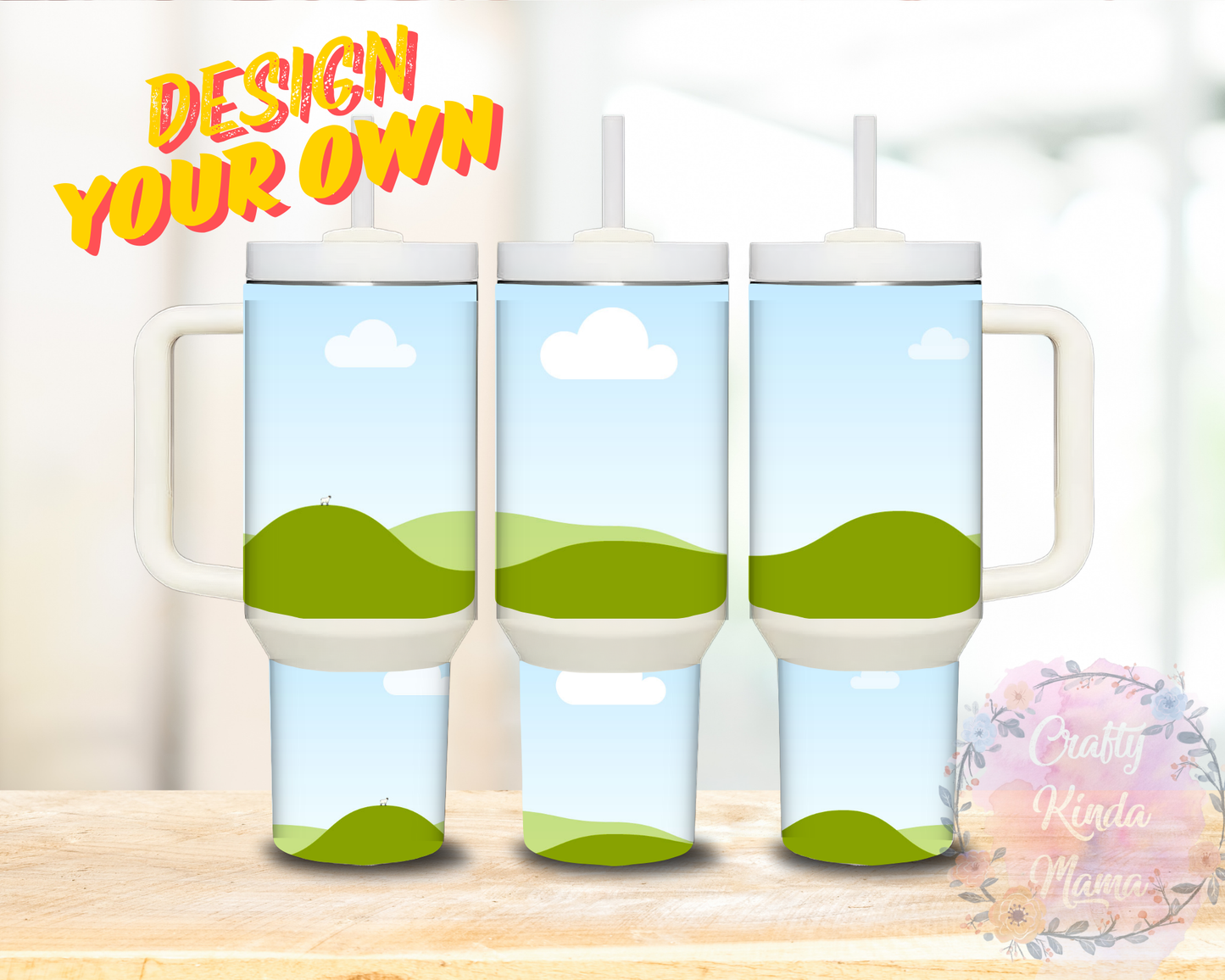 Design your own custom 40oz Sipper