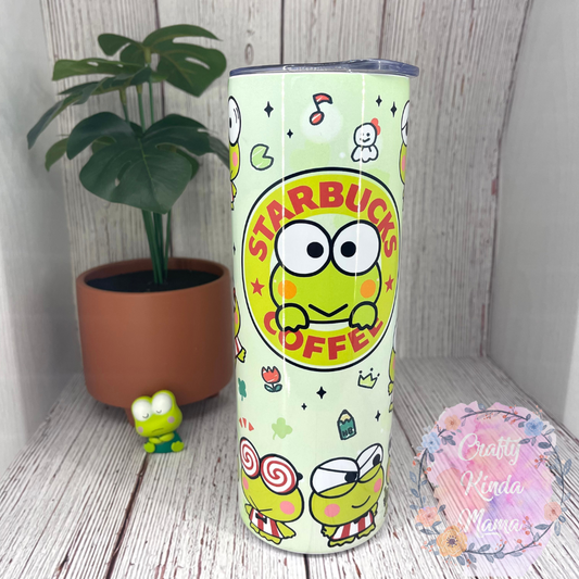 Custom Frog 20oz Hot and Cold Tumbler OR Sports Bottle